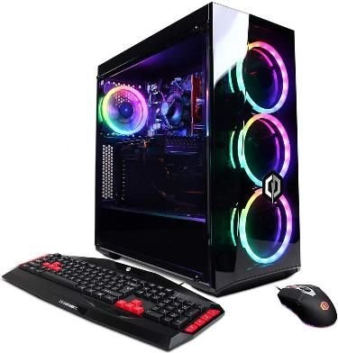Gaming PC Desktop AMD Ryzen 5 5500 Radeon RX 590 8GB, 16GB RAM, 1TB SSD, RGB Fan